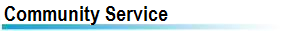 Community Service